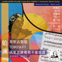 Bolan Costa Rica F1 anaerobic raisin honey treatment Boutique hand-washed coffee beans freshly baked on behalf of grinding