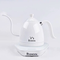 Hot sale Brewista three generations of temperature control pot intelligent coffee hand punch pot 600ml long mouth stainless steel Limited