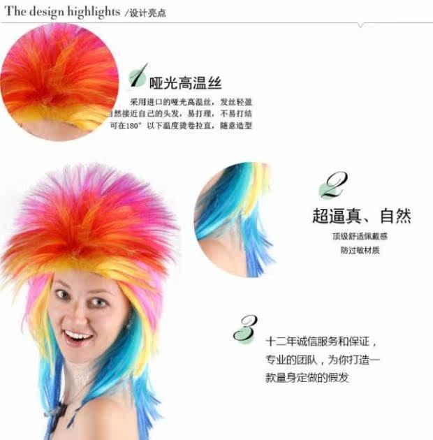 Perruque cheveux courts - Ref 2612733 Image 75