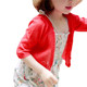 Children's sun protection clothing, ultra-thin and breathable 2024 new girls' knitted cardigan, baby summer small coat, air-conditioned shirt