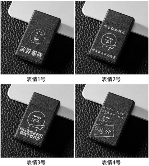 Ngọn lửa màu xanh siêu mỏng tùy chỉnh chữ để gửi cho bạn trai cá tính sáng tạo thẳng vào gió và bật lửa khí để gửi khí bán bật lửa đẹp giá rẻ