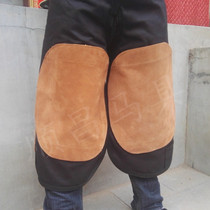 () Cowhide hoof repair apron Equestrian leather pants Leather skirt Horse skills Bib Stable supplies Hoof repair harness