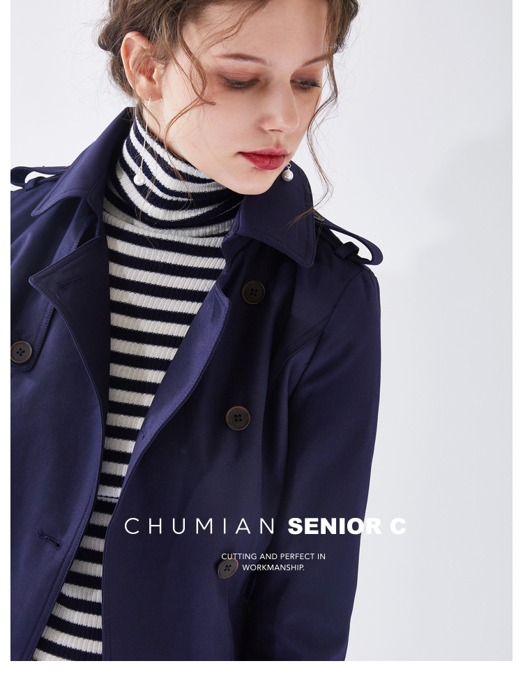Trench pour femme en Coton - Ref 3225803 Image 51