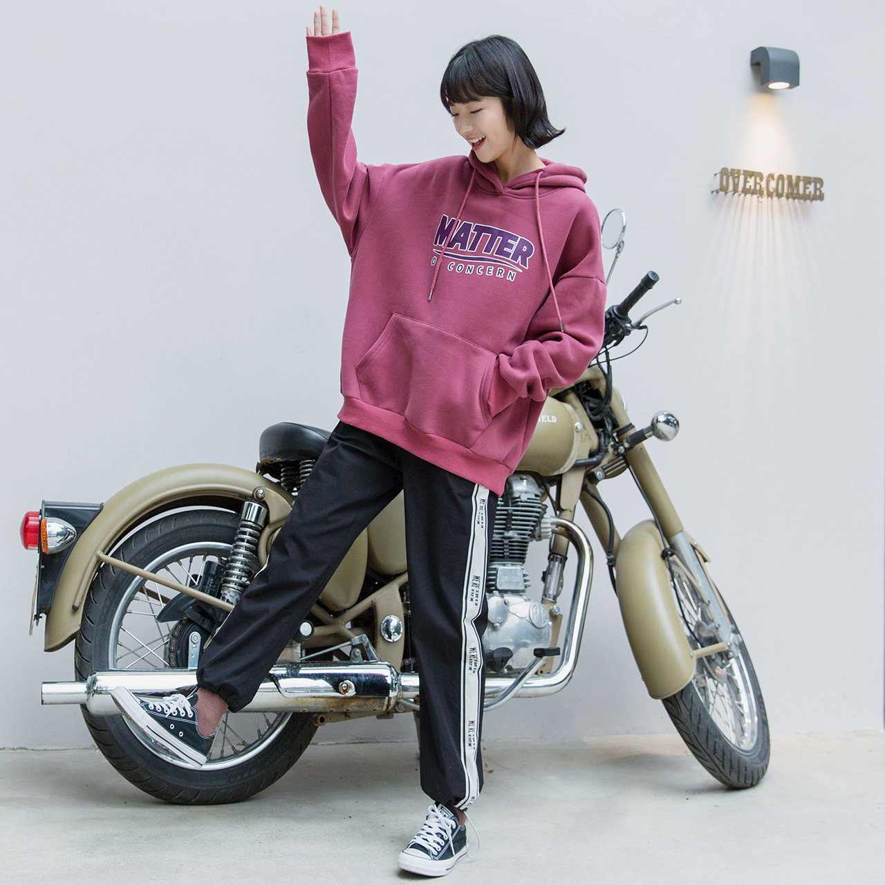 Sweatshirt femme - Ref 3216592 Image 4