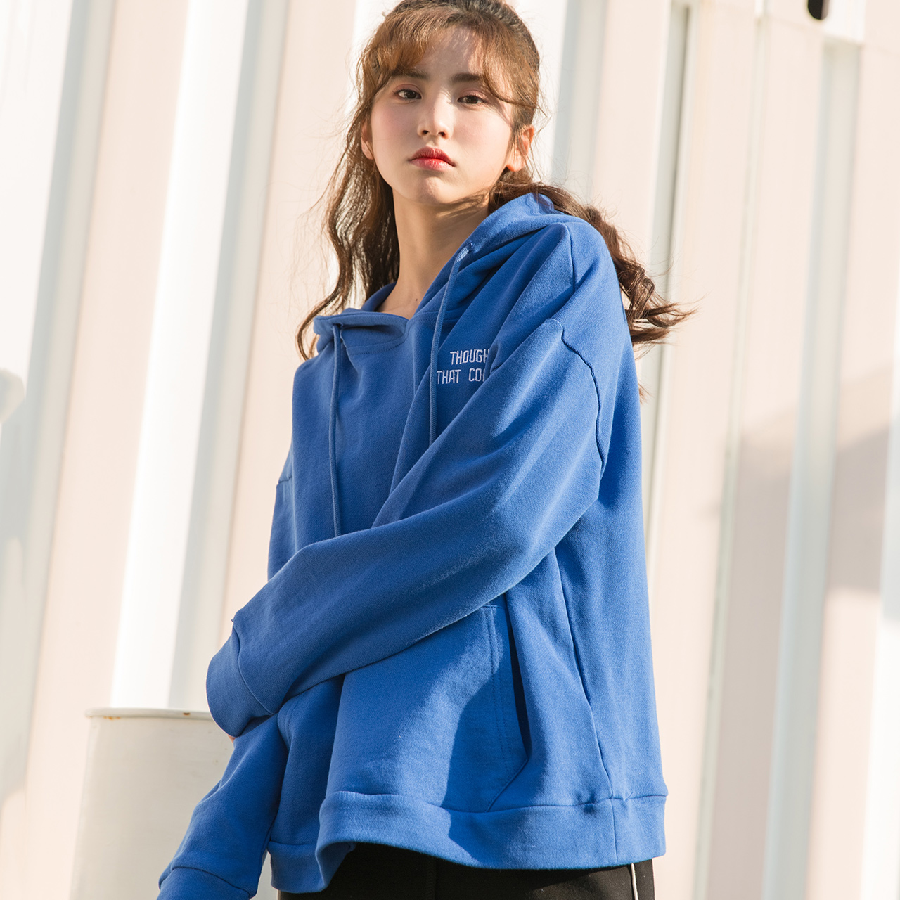 Sweatshirt femme en Coton - Ref 3216995 Image 1