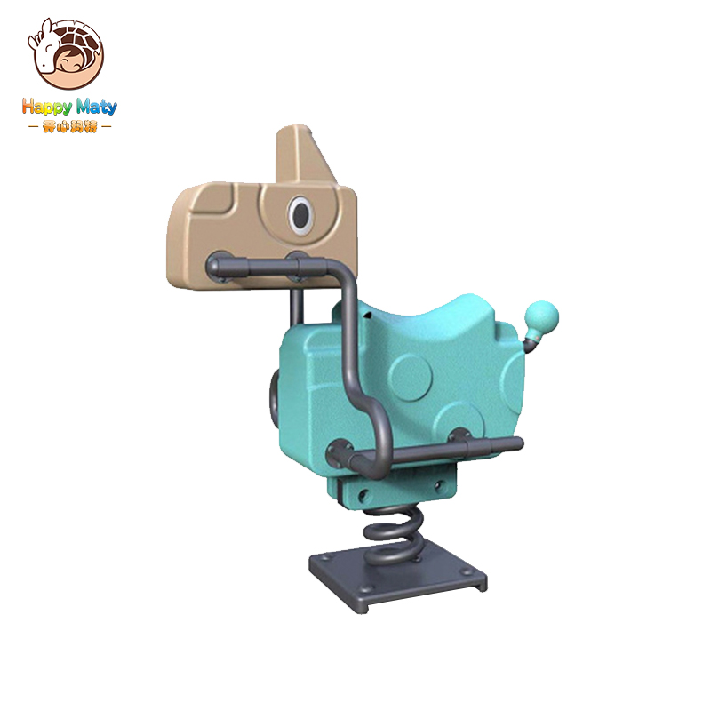 outdoor spring rocking horse