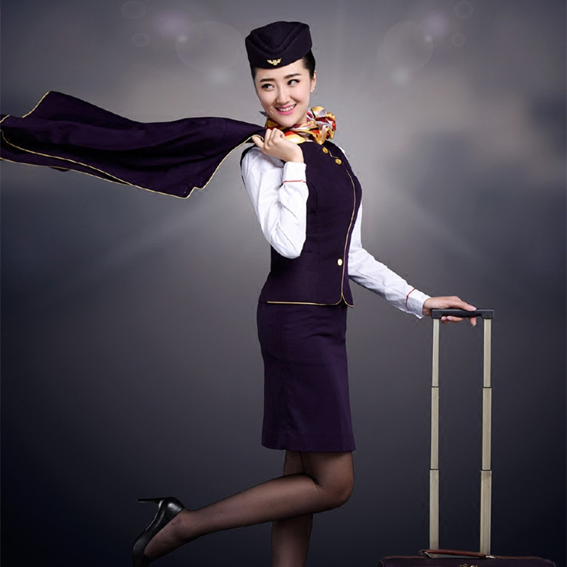 HNA Aeronautics Message Uniform Career Set Ceremony Package Hotel Property Front Desk Work Suite Dress