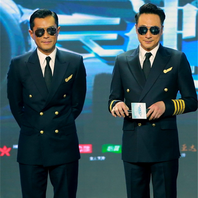 Captain's uniform men's air less suits uniformed aviation class uniforms the company's annual meeting to play host gown