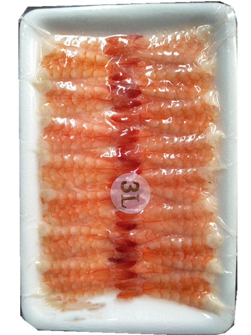 Sushi material 3L Number of 30 tail South American sushi shrimp to head sushi shrimp ready-to-eat shrimp