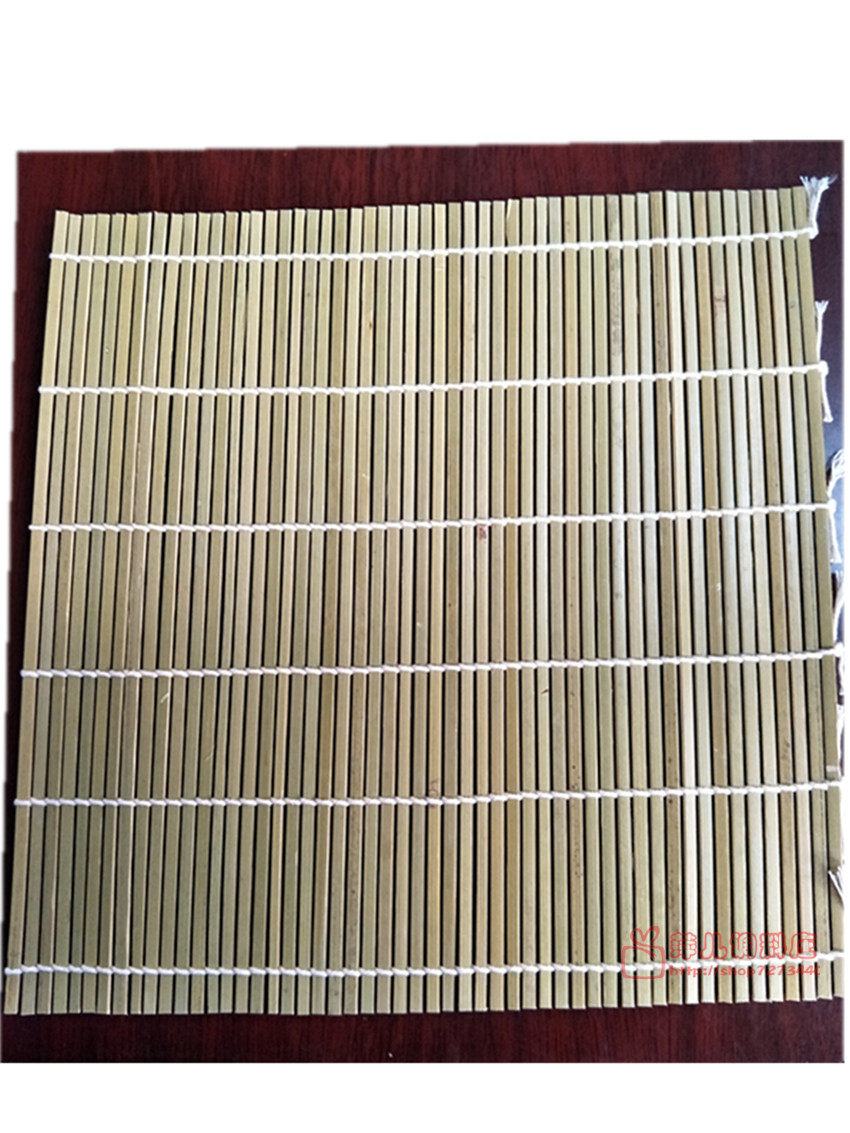 Sushi curtain sushi turquoi blue leather bamboo curtain 27 * 27cm fine work plus coarse widening lengthened