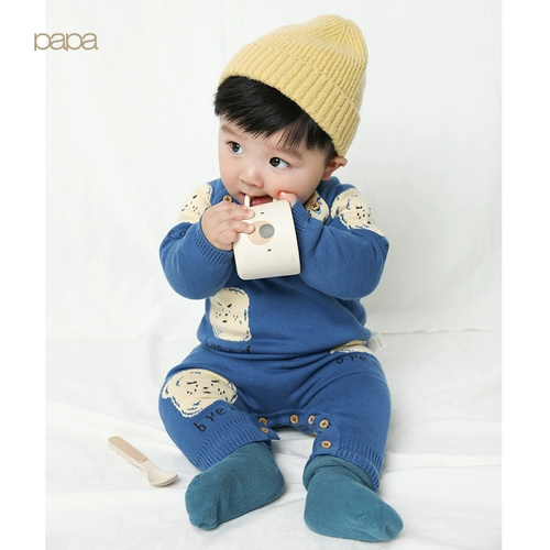 Папа восхождение на осенние и зимние мужчины и девушки полная вата