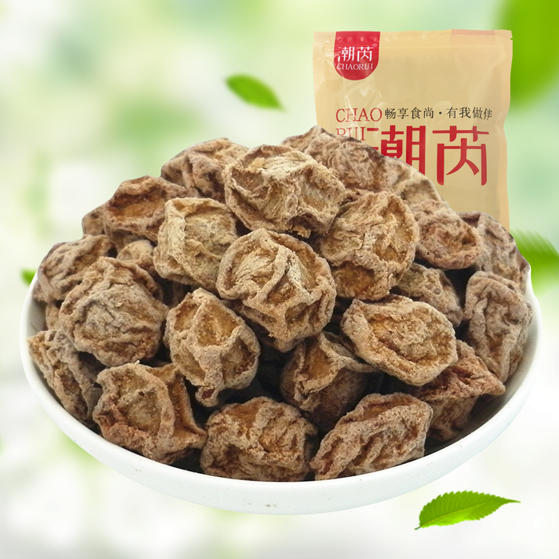 Dried plums Salty sweet and sour Nine plums soaked in water Candied preserved fruit Dried fruit Leisure snack products in small bags in bulk