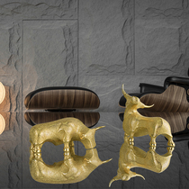 Copper cattle ornaments wine cabinet porch pure copper jufu cattle fortune bujiao city bullish living room office furnishings