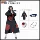 Naruto chính thức chính hãng tổ chức Akatsuki mây đỏ áo choàng Sasuke Itachi cosplay quần áo áo choàng nguyên bộ