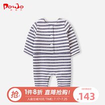 Pirojo winter baby clothes Baby jumpsuit Newborn out of hugging clothes wear winter thickened climbing clothes