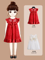 Childrens skirt foreign summer baby fashion princess dress girl dress baby summer dress 2021 original new