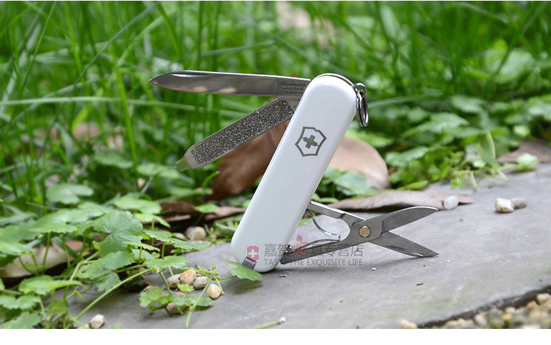 Dao chính hãng Vickers Swiss army 58mm mini model 0.6223.7 đa chức năng gấp dao Thụy Sĩ dụng cụ đa năng Xiaomi