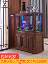 New Chinese fish tank aquarium Living room Home Large bottom filtration Ecology free of water sloth Peoples fish tanks