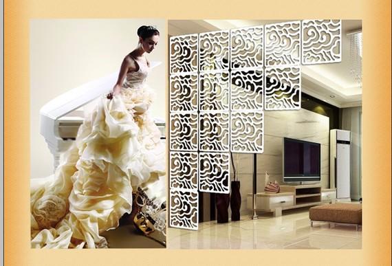 Màn hình vách ngăn phòng khách Trung Quốc giả cổ điển gỗ rắn chạm khắc màn hình văn phòng phòng ngủ lối vào cửa thời trang treo màn hình - Màn hình / Cửa sổ song cửa sổ gỗ đẹp