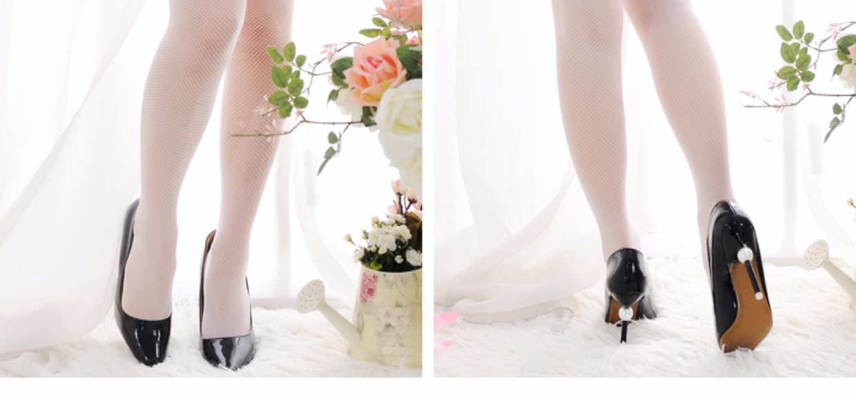 Đồ lót nữ Ren garter set vớ cám dỗ Dễ thương nơ garter mỏng dây nịt bít tất gợi cảm