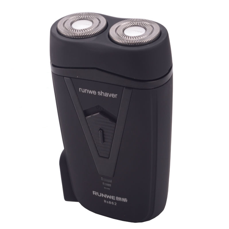 Longway men's electric razor rechargeable razor shaver double head rotary beard knife RS-862