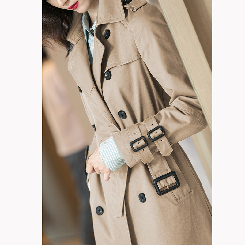 Trench pour femme en Coton - Ref 3227332 Image 4