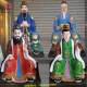Zhang Tianshi Statue, Zhang Daoling, Xu Zhenjun, Sa Zhenren, Ge Xuan Resin Fiberglass Wood Carving Cast Bronze Ornaments