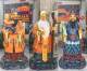 Three Stars of Fortune and Longevity God Statue: Stars of Fortune, Stars of Longevity, Stars of Good Fortune, Antarctic Immortal, Resin, Fiberglass, Wood Carving, Cast Bronze Ornament