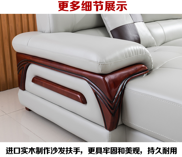 Full da lớp đầu tiên của sofa da phòng khách hiện đại sofa nhỏ gọn thương hiệu dương tính cao cấp tất cả-da sofa ngôi nhà lớn - Ghế sô pha sofa văng