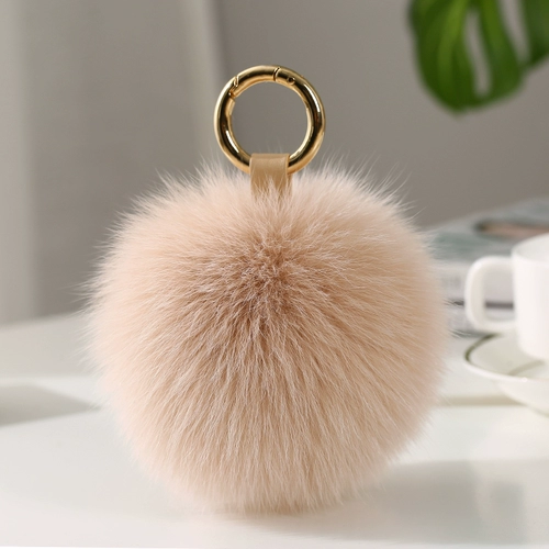 Большая подвеска, украшение на сумку, плюшевый фугу мяч, брелок, 13см, лиса, енот