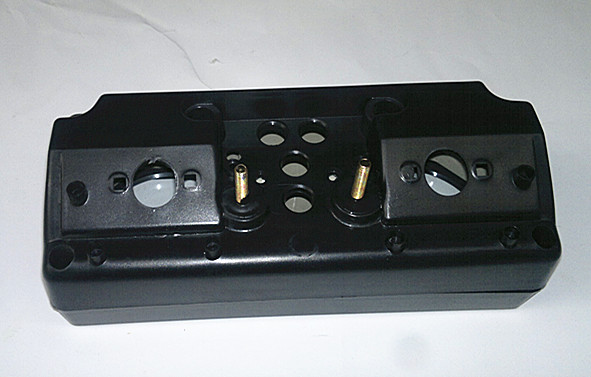 Jialing CBT125 ống xả đôi xe máy dụng cụ trường hợp km vỏ nhựa - Power Meter đồng hồ độ xe máy