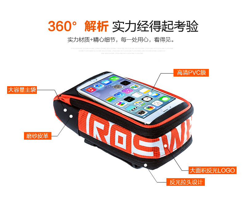 Sacoche pour vélo mixte ROSWHEEL - Ref 2212329 Image 10