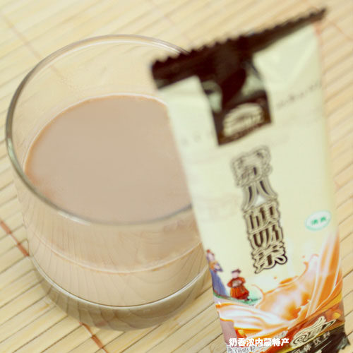 Inner Mongolia Tory milk tea Changhong Eight Flags Old Blue Flag Salty Fried Rice Milk Tea 400g Handmade Old Milk Tea