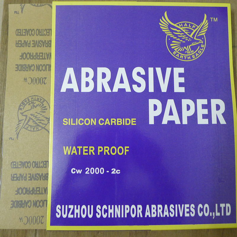 Promotion 60 Number -2000 domestically made eagle Sand Paper Germany Warriors Water Sand Leather 3M Polished Sandpaper 12000