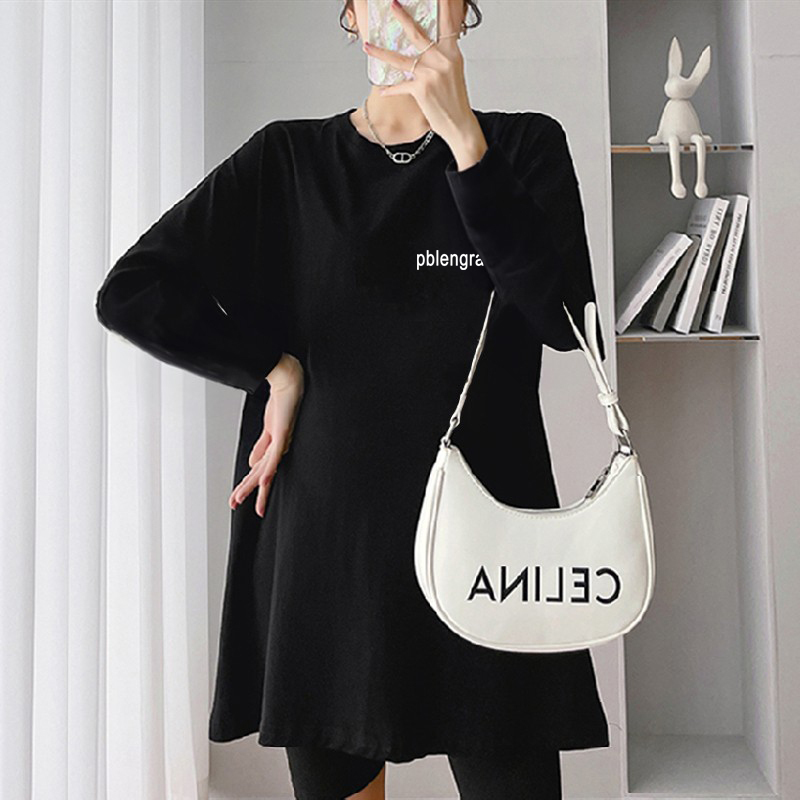 Black Long-Sleeved Maternity T-Shirt for Women, Pure Cotton, Spring and Autumn, Covers the Belly Without Showing Pregnancy, Plus Size Maternity Wear, Loose Maternity Top, Trendy