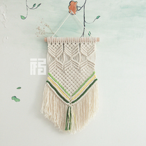 Fu Kee hand-made Bohemian woven tapestry Wall decoration Colorful wool tapestry Exquisite small tapestry material bag