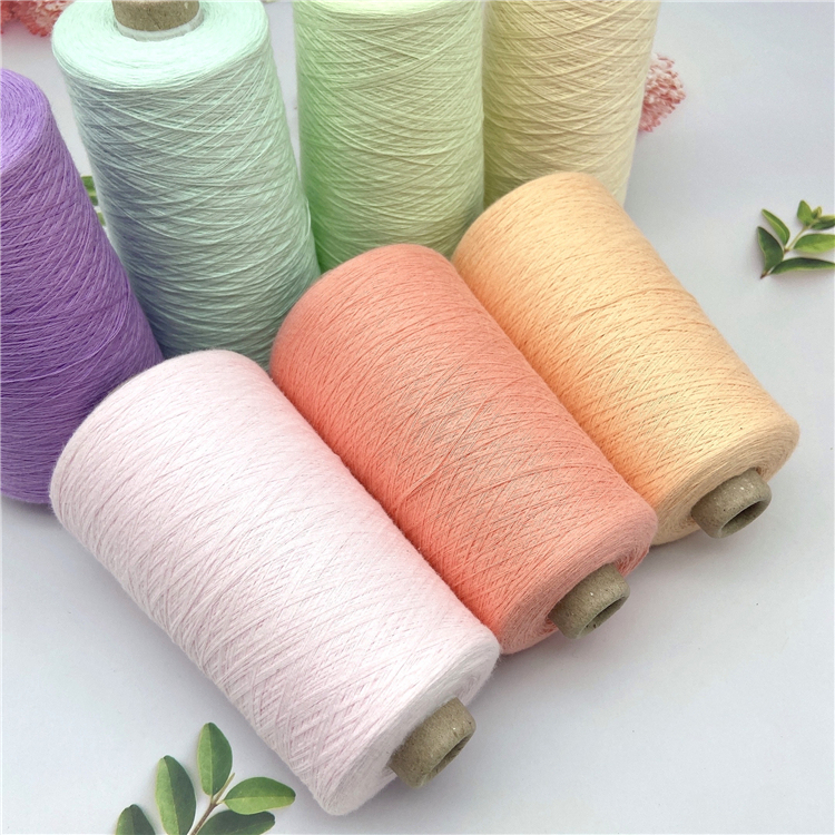 100% Pure Cotton, Medium-Long Staple Cotton, Machine-Woven, Handmade DIY Crochet Children's Sweater Scarf Yarn, 2 Skeins 