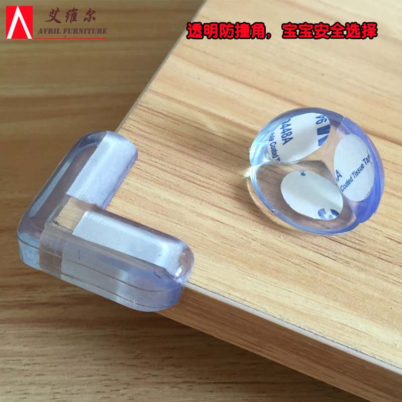 Infant Safety Anticollision Angle Protection Table Corner Protective Sleeve Baby Transparent Table Tea Table Protective Corner Wrap Corner 10 clothes