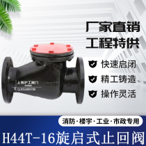 Shanghai Hugong Shuangheng Lianggong Valve H44T-16 Rotary Opening Check Valve DN50 65 80 100 150