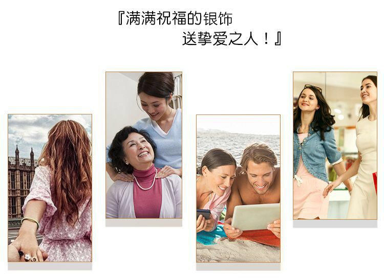 товар из китая 轻奢国风足银9999牡丹花项链女珐琅彩民族风纯银吊坠长款毛衣链