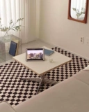 Dream Home Korea Wind Round Принесите Big Rust Steel Blog Blog Middle -Best Middle -Apot Design Small Unit Coffee