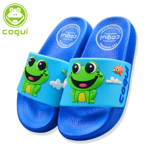 Детские слайдеры, нескользящие тапочки для раннего возраста, 3-10 лет