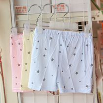 Newborn baby 3 months to 2-year-old male and female universal can open stalls thin summer shorts 5 bars