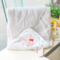 Babys baby girls baby universal supplies zero month newborn baby thin cotton pure cotton increased hug by 90 x 90cm