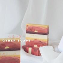  (Sunset ) QYHER shaking sound QIHE handmade soap design soap creative soap