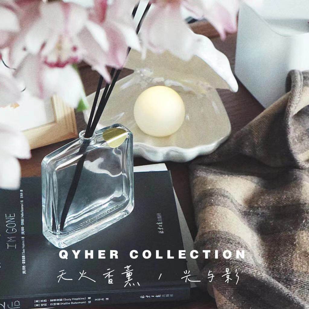 No Fire Aromatherapy·Light and Shadow) QYHER Qihe net red home ins wind aromatherapy bottle fragrance lasting decoration