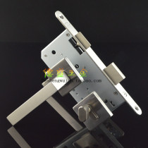 304 stainless steel fire door lock square split lock hospital office building square handle door lock bedroom door lock