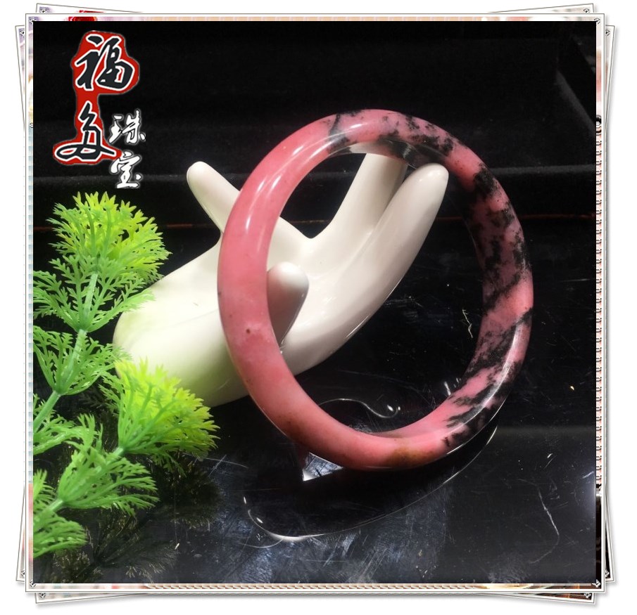 Trang sức Fuduo Rose Wisdom Bracelet Pakistan Nhập khẩu Vòng đeo tay hoa hồng rộng Phiên bản lốp hẹp Vòng đeo tay làm đẹp - Vòng đeo tay Cuff vòng phong thủy