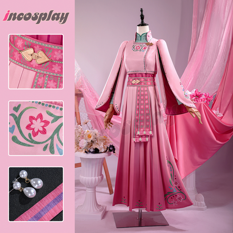Incosplay Frozen 3 Anna Princess Cosplay Two-Dimensional Animated Character Same Style Role-Playing