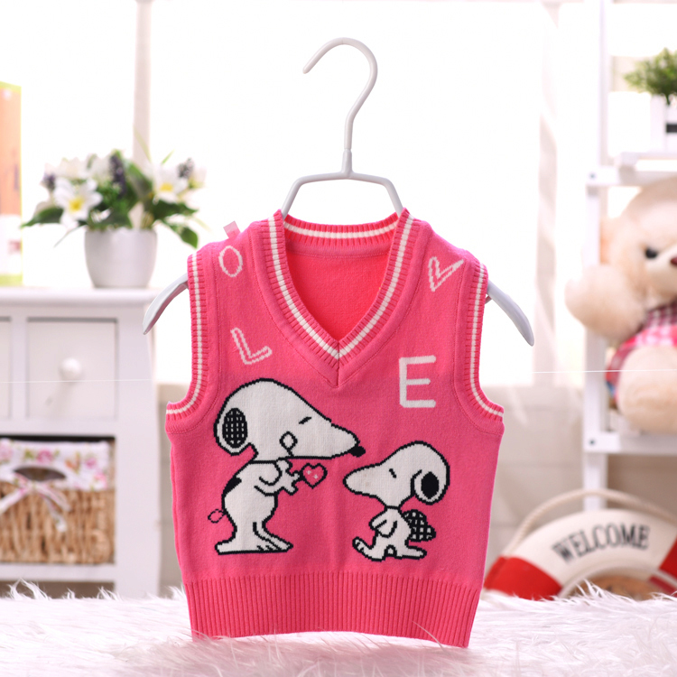 Đặc biệt hàng ngày mùa xuân và mùa thu bé vest cotton vest vai nam giới và phụ nữ bé áo len áo len cardigan sơ sinh vest